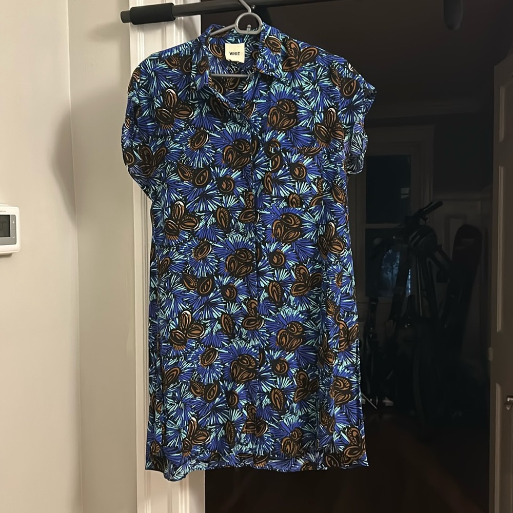 Whit floral dress